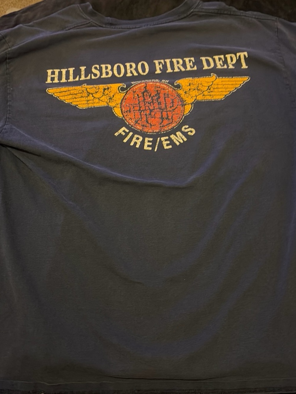 Hillsboro Fire Dept Fire/EMS Navy Graphic Tee